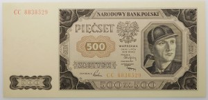 500 gold 1948 - ser. CC