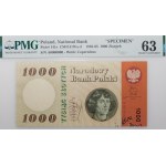 1000 zlotych 1965 - ser. A 0000000 - AKCEPT - BARDZO RZADKIE