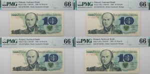 set of 4 x 10 gold 1982 - cheese. D