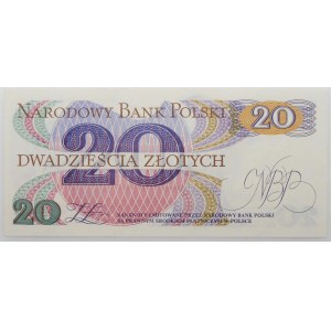 20 złotych 1982 - ser. W