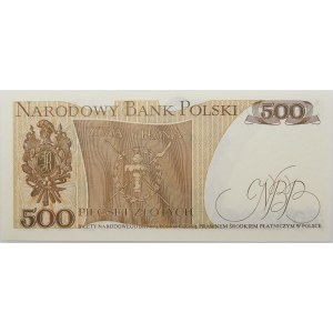 500 złotych 1979 - ser. BY - najrzadsza seria rocznika - Szparło L7