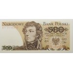 500 złotych 1979 - ser. BY - najrzadsza seria rocznika - Szparło L7