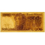 500 złotych 1979 - ser. BY - najrzadsza seria rocznika - Szparło L7