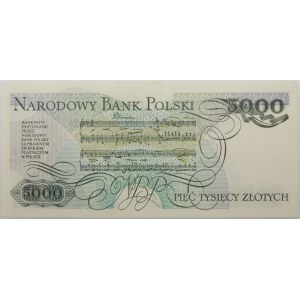 5000 złotych 1982 - ser. BW