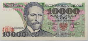 10,000 Gold 1988 - ser. AE - the rarest series of the vintage