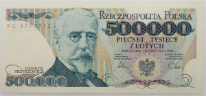 500,000 PLN 1990 - ser. AC