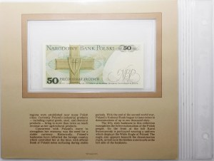Commemorative folder of 50 gold 1979 ser. CA