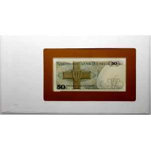 Koperta okolicznościowa z 50 złotych 1979 ser. CW