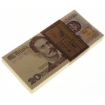 Paczka bankowa 20 złotych 1982 - ser. AM (2)