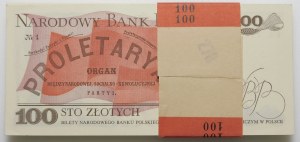 Bank parcel 100 zloty 1986 - ser. SR