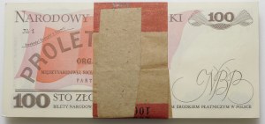 Bank parcel 100 gold 1988 - ser. TL