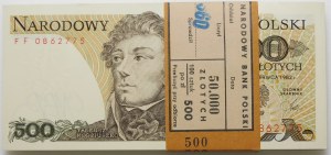 Bank parcel 500 gold 1982 - ser. FF