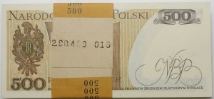 Bank parcel 500 gold 1982 - ser. GC