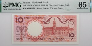 Polish cities 10 gold 1990 - ser. A