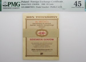 10 cents 1960 PeKaO (Pewex) - ser. Db