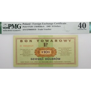 10 dolarów 1969 PeKaO (Pewex) - ser. Ef