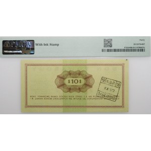 10 dolarów 1969 PeKaO (Pewex) - ser. Ef