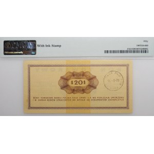 20 dolarów 1969 PeKaO (Pewex) - ser. FH