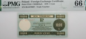 1 cent 1979 PeKaO (Pewex) - ser. HL