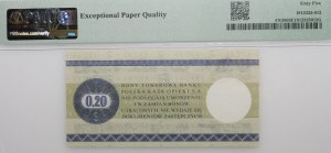 20 cents 1979 PeKaO (Pewex) - ser. HN