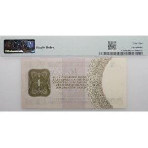 1 dolar 1979 PeKaO (Pewex) - ser. HD 0000000 - WZÓR