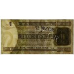 1 dolar 1979 PeKaO (Pewex) - ser. HD 0000000 - WZÓR