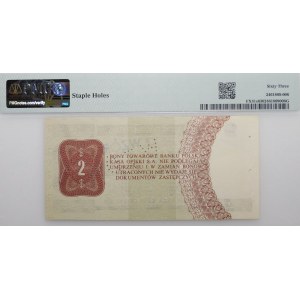 2 dolary 1979 PeKaO (Pewex) - ser. HM 0000000 - WZÓR
