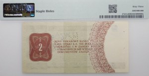 2 Dollars 1979 PeKaO (Pewex) - ser. HM 0000000 - PATTERN