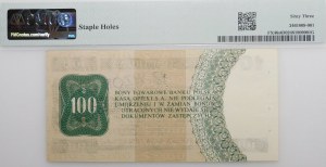 $100 1979 PeKaO (Pewex) - ser. HK 0000000 - PATTERN