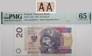 20 Gold 2012 - ser. AA - first series