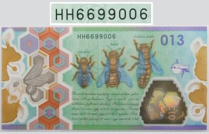 PWPW - HONEYBEE 013 - HH 6699006 - BLACK NUMBERING