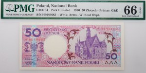 Polish cities 50 gold 1990 - ser. H