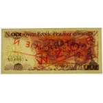 100 złotych 1976 - ser. AK 0000000 - WZÓR - No 0867★