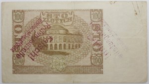 100 gold 1940 - ser. C - FORGERY - CAUGHT - VERY RARE