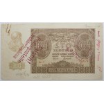 100 złotych 1940 - ser. C - FAŁSZERSTWO - WYŁAPANE - BARDZO RZADKIE