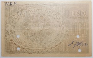 1000 marks 17.05.1919 - FALSE - WATER SIGN - CATCHED.