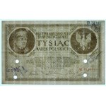 1000 marek 17.05.1919 - FAŁSZERSTWO - ZNAK WODNY - WYŁAPANE
