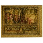 Danzig - 50 fenig 1919 - green - UNGÜLTIG - RARE