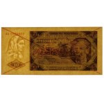 10 złotych 1948 - ser. AA - SPECIMEN