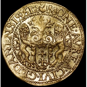 Zygmunt III Waza, Dukat 1612, Gdańsk - piękny i rzadki