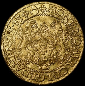 Stefan Batory, Ducat 1583, Gdansk - rare