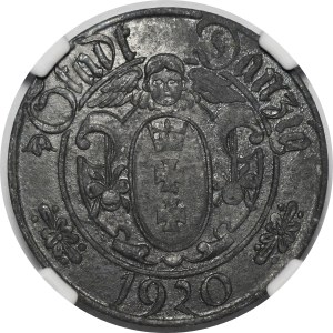 10 fenigów 1920 - DUŻA CYFRA