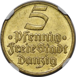 5 fenig Flounder 1932