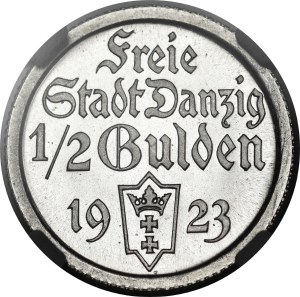 1/2 guilder 1923 - LUSTLIGHT