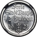 1/2 guldena 1923 - LUSTRZANA