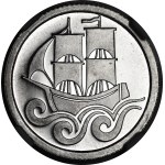 1/2 guldena 1923 - LUSTRZANA