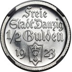 1/2 guldena 1923 - LUSTRZANA