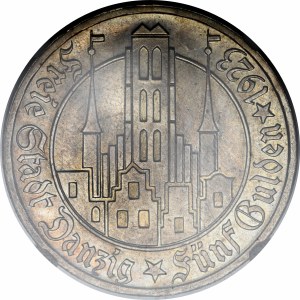 5 guilders 1923 Church - LUSTRY
