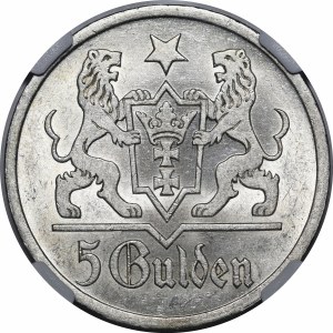 5 guldenów 1927 Kościół -