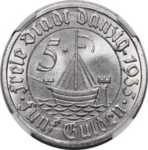 5 guilders 1935 Koga